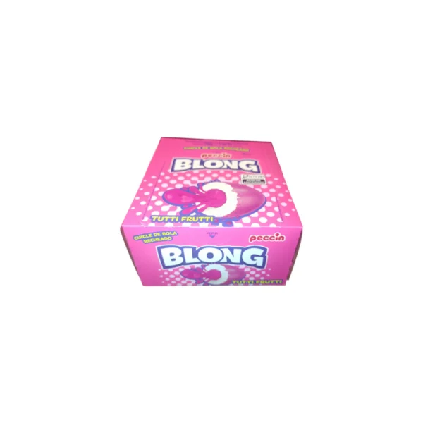 Caja Chicles Blong Sabor Yogur De Fresa 40und