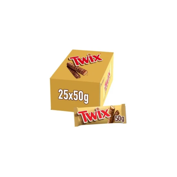 Caja Twix 25 x 50 Gr